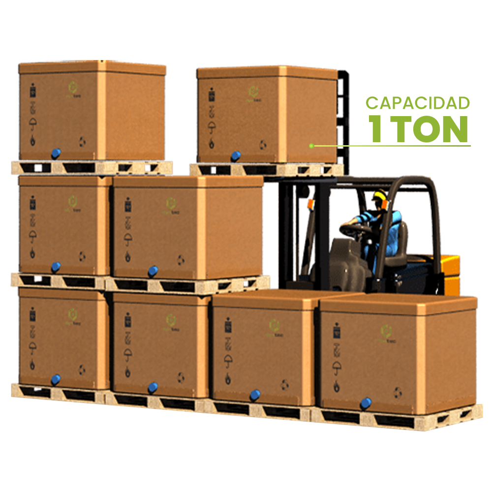 Contenedores Ecológicos Apilados